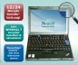 Preview: Lenovo Thinkpad X200, 12,1", 1280x800, 2,4GHz, 12/24 Monate Gewährleistung